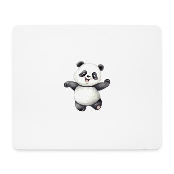 Panda / Classe Panda - Tapis de souris (format paysage) - blanc - Devant