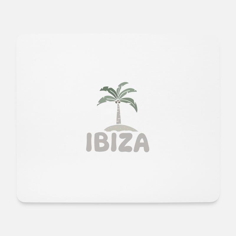 Ibiza Ibiza - Mousepad (Querformat) - Weiß