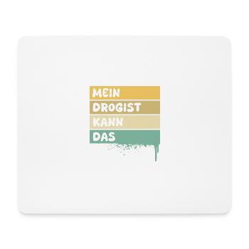 Chimiste - Tapis de souris (format paysage) - blanc - Devant