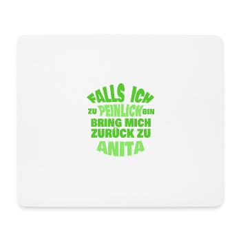 Geschenk für Anita - Mousepad (Querformat) - Weiß - Vorne