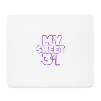 31 - Mouse Pad (horizontal) - white - Front