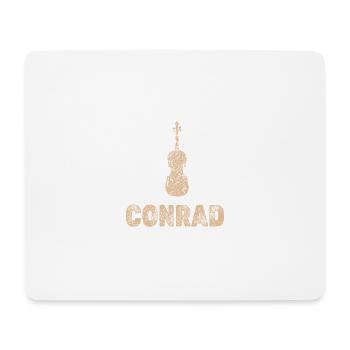 Conrad als Bratsche - Mousepad (Querformat) - Weiß - Vorne