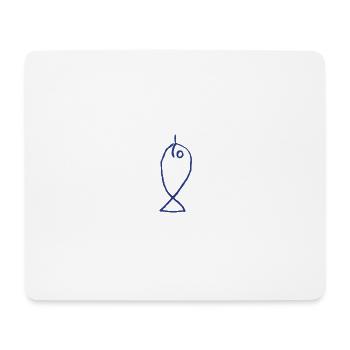 Magic Fish - Mousepad (Querformat) - Weiß - Vorne