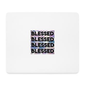 Blessed - Christian design - Mouse Pad (horizontal) - white - Front