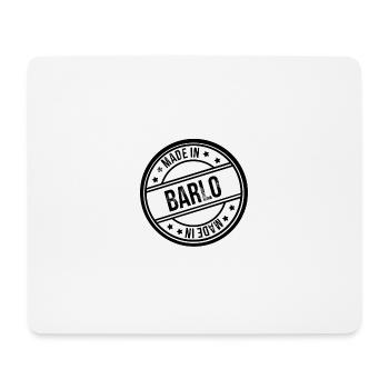 Made in Barlo - Mousepad (Querformat) - Weiß - Vorne