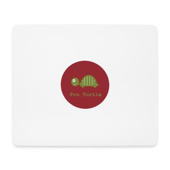 Pro Tortue, Pro Tortue - Tapis de souris (format paysage) - blanc - Devant