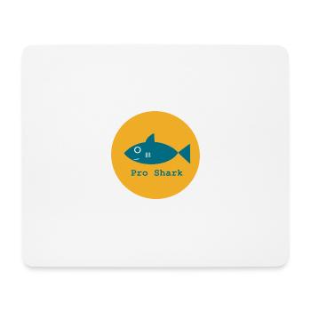 Pro Shark, Pro Hai, Pro Meer, Pro Ozean - Mousepad (Querformat) - Weiß - Vorne