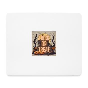 🎃 "Trick or Treat" Halloween Design 🍬 - Mouse Pad (horizontal) - white - Front