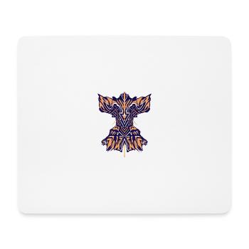 Tiger Mask Orangutan Purp Design - Mouse Pad (horizontal) - white - Front