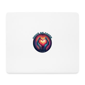 Unity of the Heart and Serenity - Mouse Pad (horizontal) - white - Front