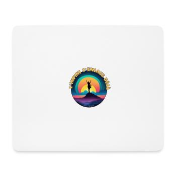Unendlichkeit umarmt dich bereits - Mousepad (Querformat) - Weiß - Vorne