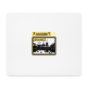 Aachen Kaiserstadt Nostalgie Fan Ölbilddesign - Mousepad (Querformat) - Weiß - Vorne
