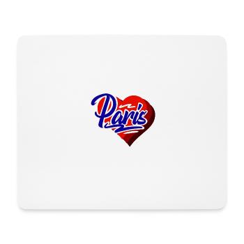 Paris - Mousepad (Querformat) - Weiß - Vorne