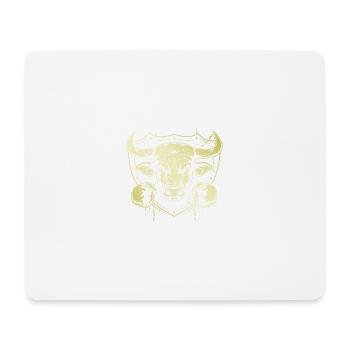 Bulle Stier Boxer - Mousepad (Querformat) - Weiß - Vorne