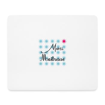 GELIEBTE. VIELEN DANK. DANKE HERRIN - Mousepad (Querformat) - Weiß - Vorne