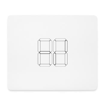 NUMBER 05 Zero Five Birthday Gift Digital - Mouse Pad (horizontal) - white - Front