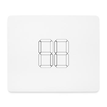 NUMÉRO 23 Vingt-trois Panier Cadeau Digital - Tapis de souris (format paysage) - blanc - Devant