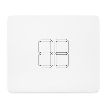 NUMÉRO 30 Cadeau d’anniversaire Trente Numérique - Tapis de souris (format paysage) - blanc - Devant
