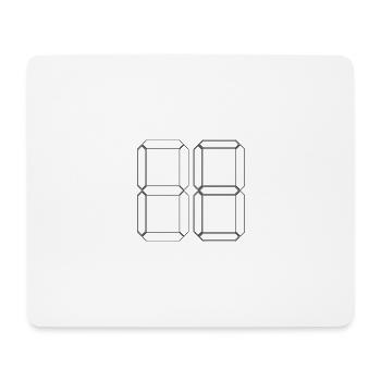 NUMMER 31 Einunddreißig Geschenk Digital - Mousepad (Querformat) - Weiß - Vorne