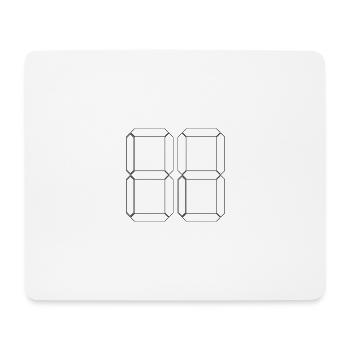 NUMÉRO 39 Trente-neuf Cadeaux Numériques - Tapis de souris (format paysage) - blanc - Devant