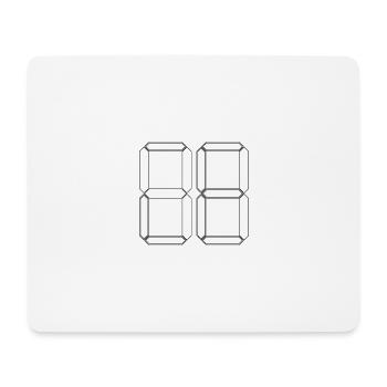 NUMBER 41 Forty-One Gift Digital - Mouse Pad (horizontal) - white - Front