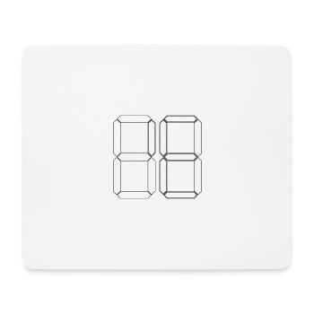 NUMBER 61 Sixty-One Gift Digital - Mouse Pad (horizontal) - white - Front