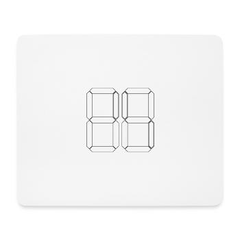 NUMÉRO 62 Soixante-deux Cadeaux Numériques - Tapis de souris (format paysage) - blanc - Devant