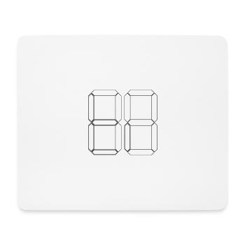 NUMÉRO 79 Soixante-dix-neuf Cadeau Digital - Tapis de souris (format paysage) - blanc - Devant