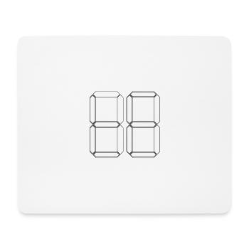 NUMBER 71 Seventy-One Gift Digital - Mouse Pad (horizontal) - white - Front