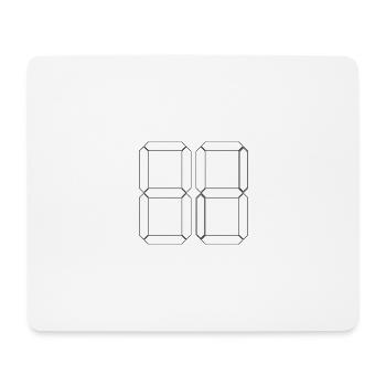 NUMÉRO 85 Quatre-vingt-cinq Cadeaux Numériques - Tapis de souris (format paysage) - blanc - Devant