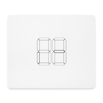 NUMÉRO 90 Ninety Gift Digital - Tapis de souris (format paysage) - blanc - Devant