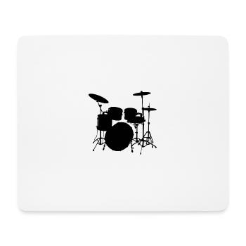 Die Batterie - Mousepad (Querformat) - Weiß - Vorne