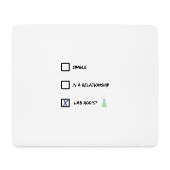 Lab Addict - Mouse Pad (horizontal) - white - Front