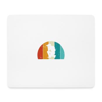 Ich kann nicht fotografieren - Mousepad (Querformat) - Weiß - Vorne