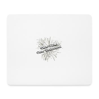 Neues Jahr Neuanfangssprüche erhebende Zitate insp - Mousepad (Querformat) - Weiß - Vorne