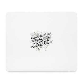 Repeat this new year anew, I love there - Mouse Pad (horizontal) - white - Front