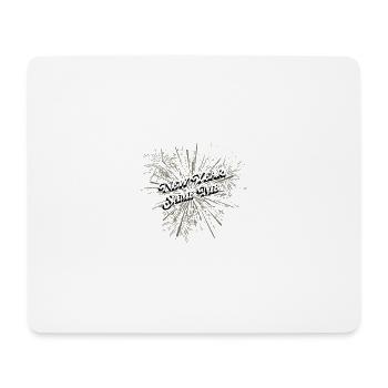 New Year equals I love positivity self-confidence - Mouse Pad (horizontal) - white - Front