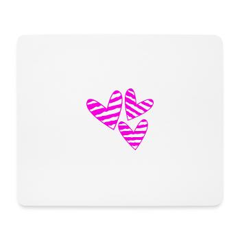 VALENTINSTAG. Junggesellinnenabschied. ICH LIEBE DICH. ICH LIEBE DICH. LIEBE - Mousepad (Querformat) - Weiß - Vorne