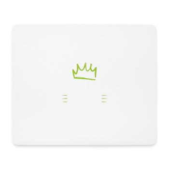 Équipe de badminton - Tapis de souris (format paysage) - blanc - Devant
