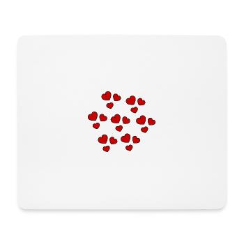 SAINT VALENTINE. bachelorette party. I LOVE YOU. I LOVE YOU. LOVE - Mouse Pad (horizontal) - white - Front