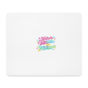 Je suis la mère du marié - Tapis de souris (format paysage) - blanc - Devant