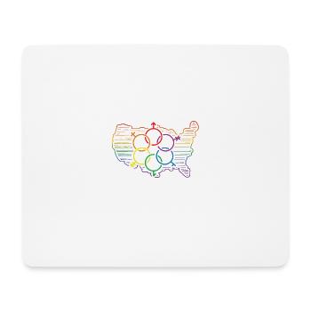 Saint Paul Paul Pride Flag Pride Month LGBTQ Flag - Mouse Pad (horizontal) - white - Front