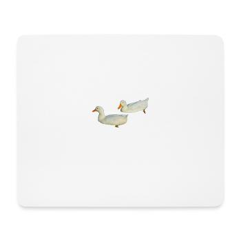 Duck - Mousepad (Querformat) - Weiß - Vorne