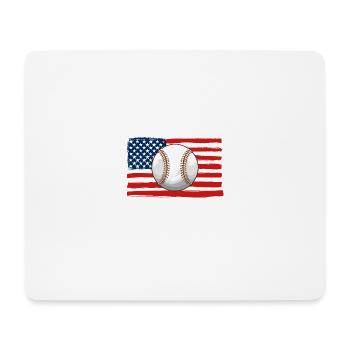 Lustiger Sprichwort Baseball Papa Tee Trainer Vath - Mousepad (Querformat) - Weiß - Vorne