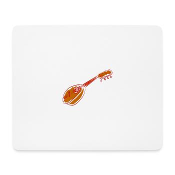 mandolin music - Mouse Pad (horizontal) - white - Front
