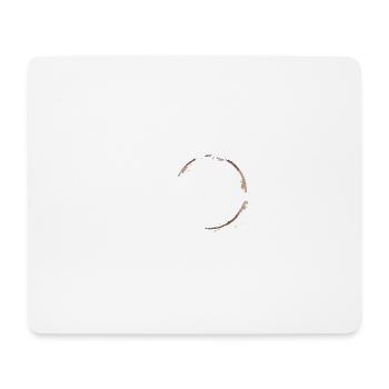 Blutgruppe Kaffee - Mousepad (Querformat) - Weiß - Vorne