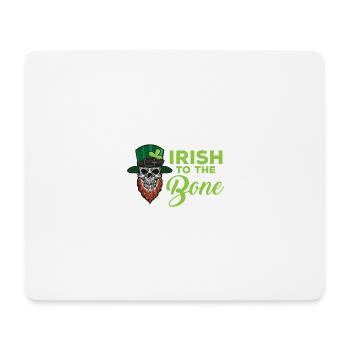 Irisch bis The Bone St. Patricks Tag Lustiger Zita - Mousepad (Querformat) - Weiß - Vorne