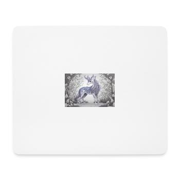 Mystisches Tier 15 - Mousepad (Querformat) - Weiß - Vorne