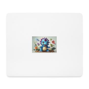 Monster 10 - Mousepad (Querformat) - Weiß - Vorne