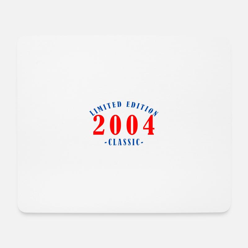 2004 Geburtsjahr - Mousepad (Querformat) - Weiß